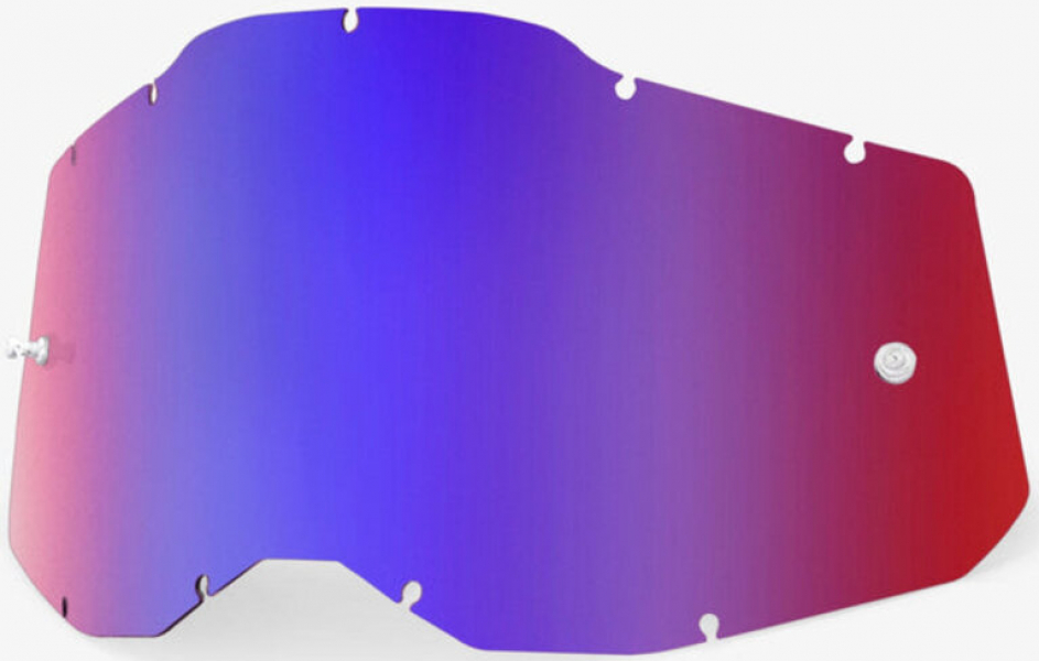 Линзы 100% RC2/AC2/ST2 Lens Mirror Red/Blue (59078-00008) - купить в Москве