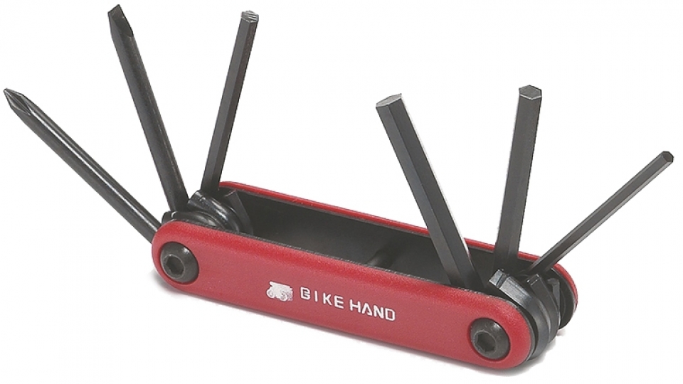 

Bike Hand YC-266 Набор инструментов складной (0)