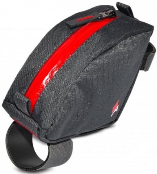Сумку велосипедную Acepac Tube Bag 0.7L Grey/Red сумка на верхнюю трубу ...