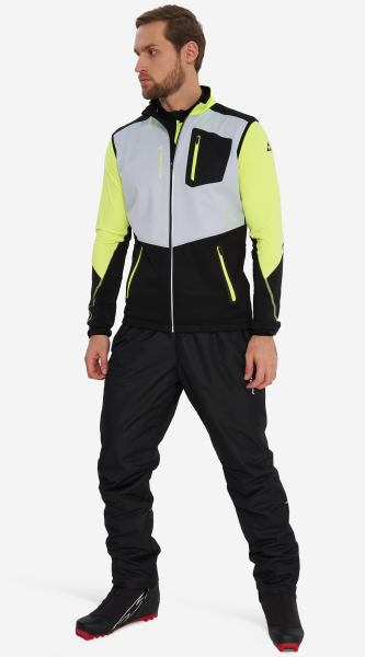 Куртку Fischer Жилет Softshell Warm Black/Grey - купить в Москве