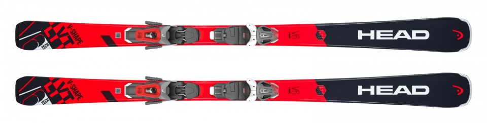 

Head V-Shape V6 SW LYT PR + PR 11 GW BRAKE 90 [G] (2019), Black/red