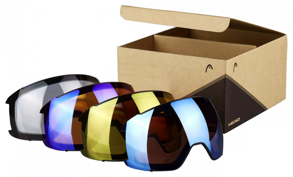 Линзу для горнолыжной маски Head Sentinel Lens Kit набор из 4х линз - купить в Москве