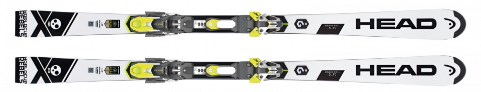 

Head WC Rebels i.SL RD SW RP WCR 14 / FIS Worldcup + FF EVO 14 X BRAKE 85 (A) (2019), White/black