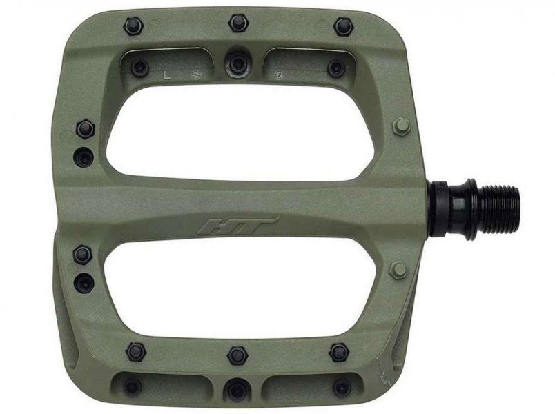 Педали HT Components PA03A Olive (PA03AX0994E1X0) - купить в Москве