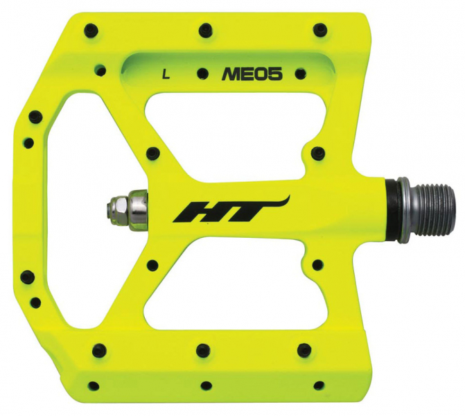 Педали HT Components ME05 Neon Yellow - купить в Москве