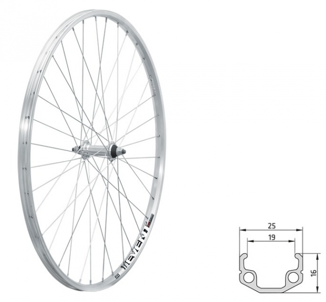

Kelly's Event, 28", одинарный обод 622х19, 36Н (0), Silver
