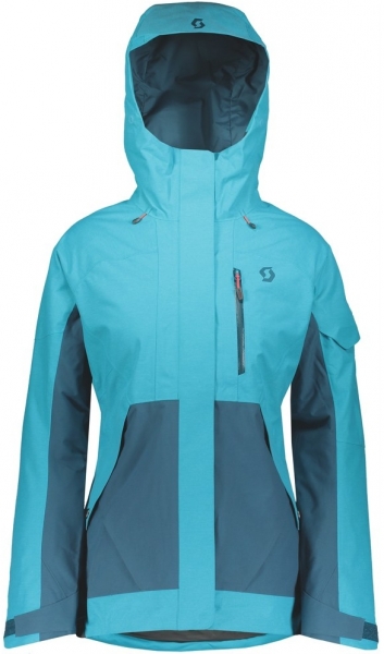 Куртку Scott Vertic 3in1 sky blue/dragonfly green - купить в Москве