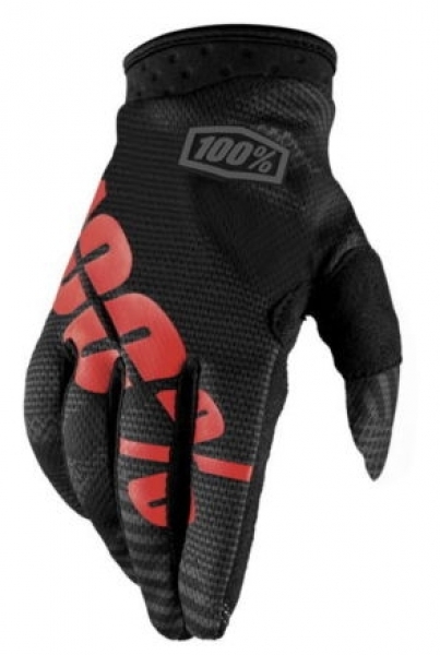 

100% ITrack Youth Glove (2018), Black