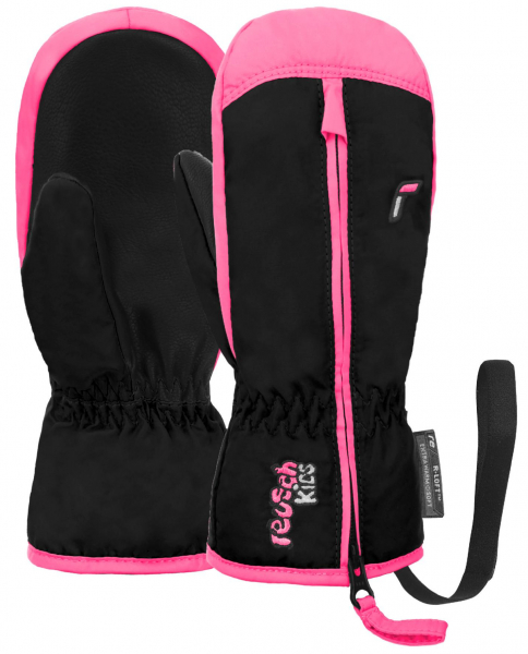     Reusch Ben Mitten Black/Knockout Pink 