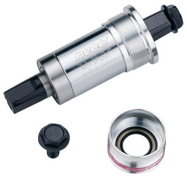 

Neco B920AL под квадрат, BSA 1.37”x24T, R/L. 68/110мм. Ось 10В21 (0), Silver