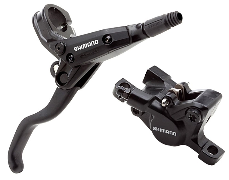 

Shimano Тормоз дисковый гидравлический BR-M445L (F) с ручкой BL-M445L (L), передний (0), Black