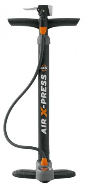 Насос SKS Air X-Press 8 bar, с манометром, черный - купить в Москве