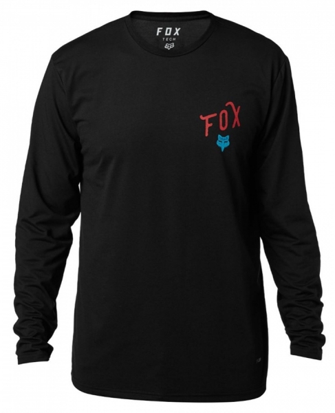 

Fox Currently LS Tech Tee (2018), Black