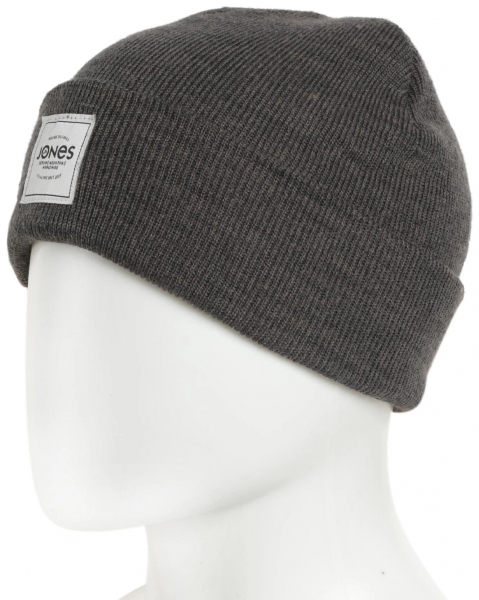 Шапку Jones Beanie Baker Heather Charcoal - купить в Москве
