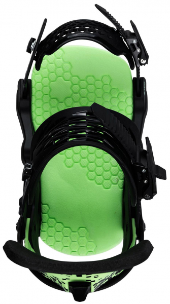 Крепление для сноуборда YES Select Eiki Green Glow - купить в Москве