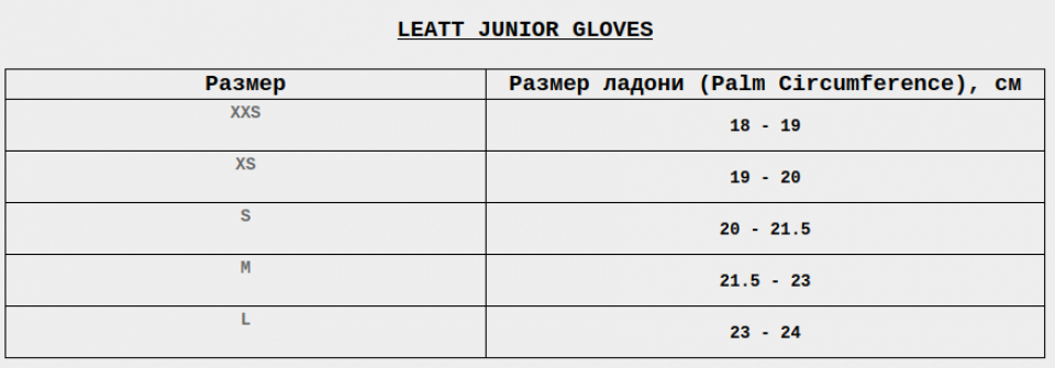 ��������� ���������� ������������ Leatt MTB 1.0 GripR Junior Glove, White 