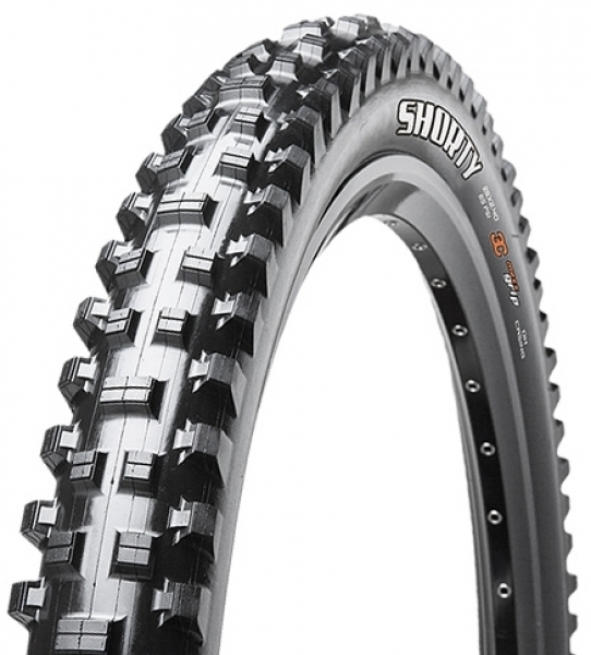 

Maxxis Shorty 26x2.40 TPI 60DW сталь 42a ST Single (0), Black
