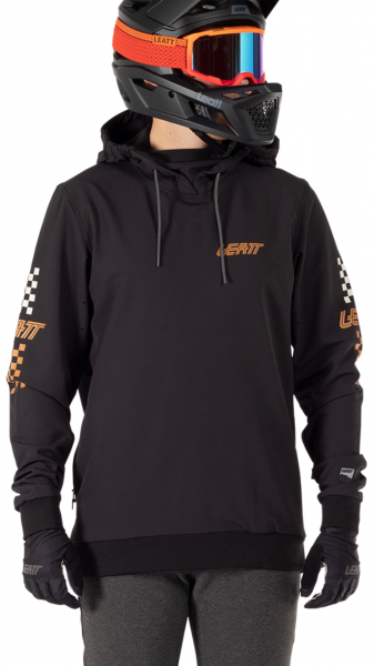 Велокуртка Leatt MTB Gravity 3.0 Hoodie, Black  - купить в Москве