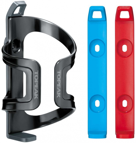 

Topeak DualSide Cage EX Plastic (0), Blue/red