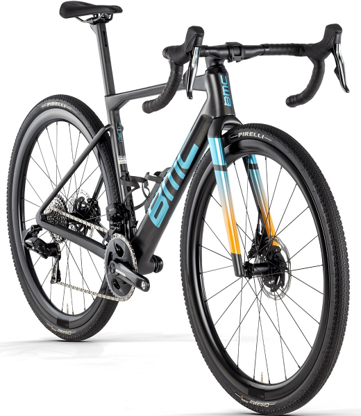 Велосипед BMC Kaius 01 TWO Force AXS Wide Carbon/Blu/Orange 2024 - купить в Москве