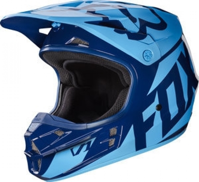 

Fox V1 Race Helmet (2017), Navy blue