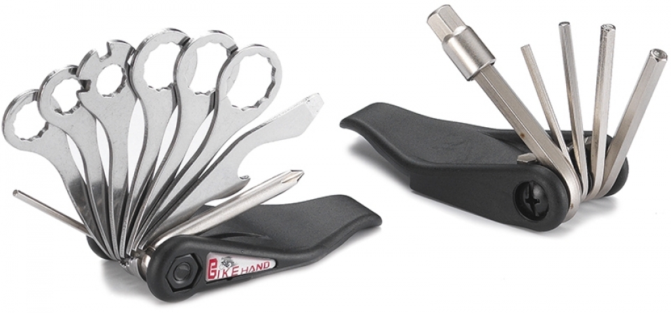 

Bike Hand YC-280 Набор инструментов складной (0)