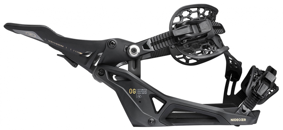 Крепление для сноуборда NIDECKER OG Supermatic Black  - купить в Москве