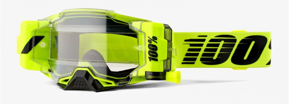 Маску и комплектующие 100% Armega Forecast Nuclear Citrus / Clear Lens - купить в Москве