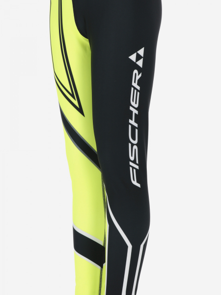 Беговой комбинезон Fischer Nordic Kids Black/Lime - купить в Москве