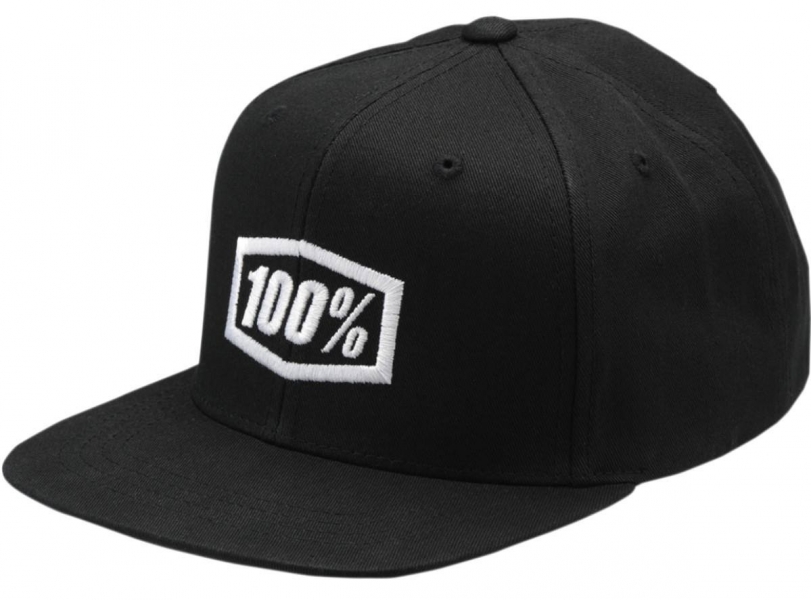 

100% Corpo Black&White Classic Snapback Youth Hat (2018)