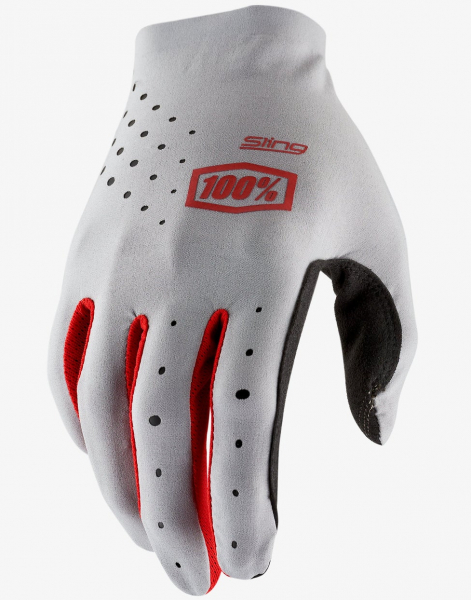 Мотоперчатки 100% Sling MX Glove, Grey - купить в Москве