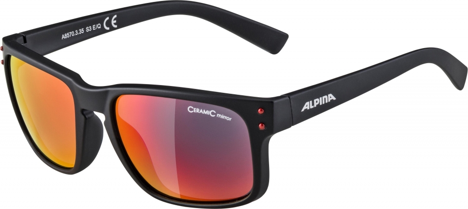  Alpina Kosmic black matt/red mirror 