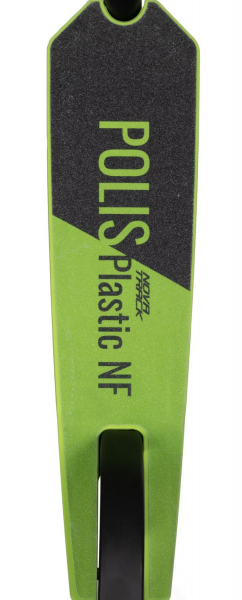 Самокат Novatrack Polis Plastic NF, 230х180 мм, green 2025 - купить в Москве