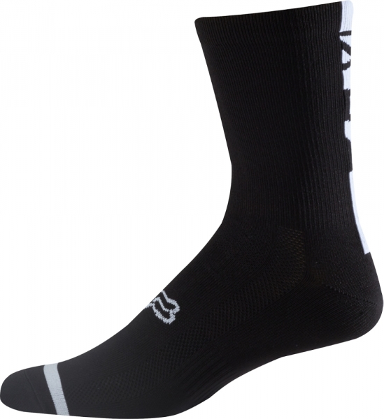 

Fox Logo Trail 8-inch Sock (2017), Black