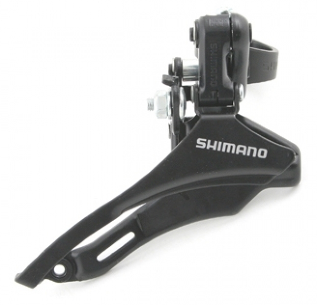 

Shimano Переключатель передний FD-TZ30 Tourney, для 6/7 скоростей, верхняя тяга, хомут 31.8, 42T (0), Black