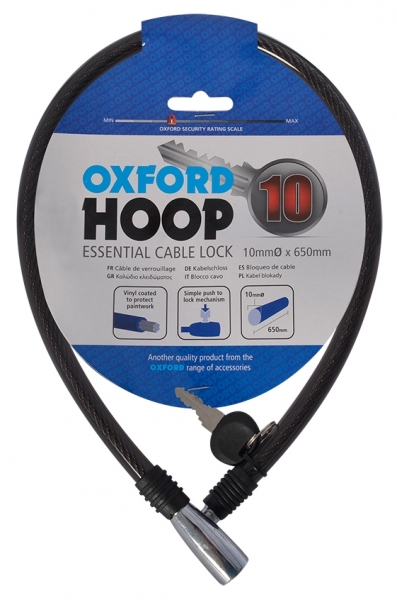 Замок велосипедный Oxford Hoop 10 - купить в Москве
