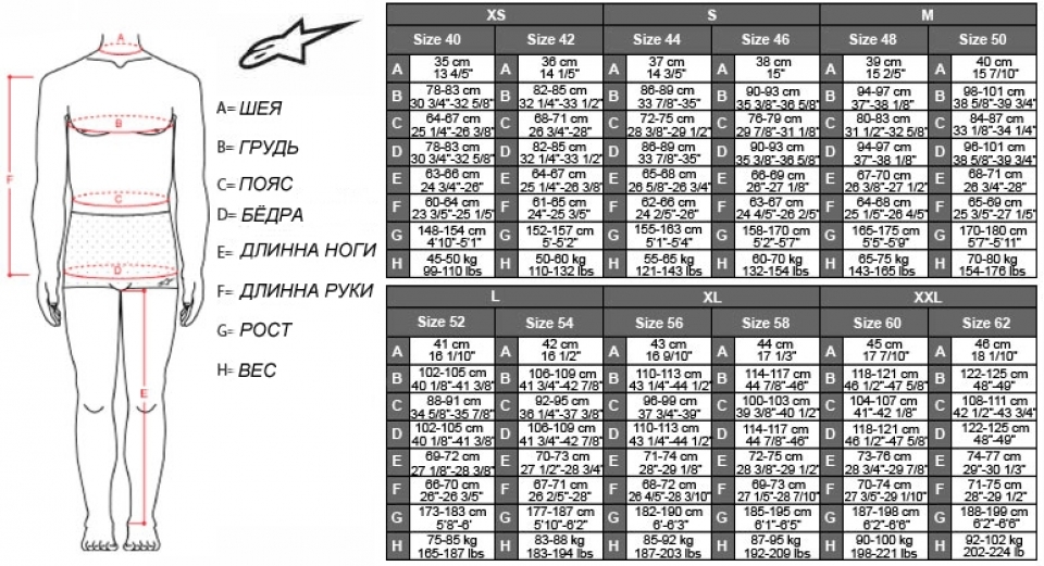 ��������� ���������� ������ �������� Alpinestars A8 Body Protector For (BNS) 