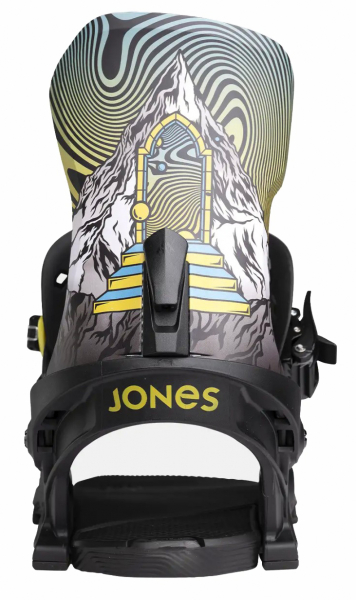 Крепление для сноуборда Jones Meteorite Black/Art  - купить в Москве