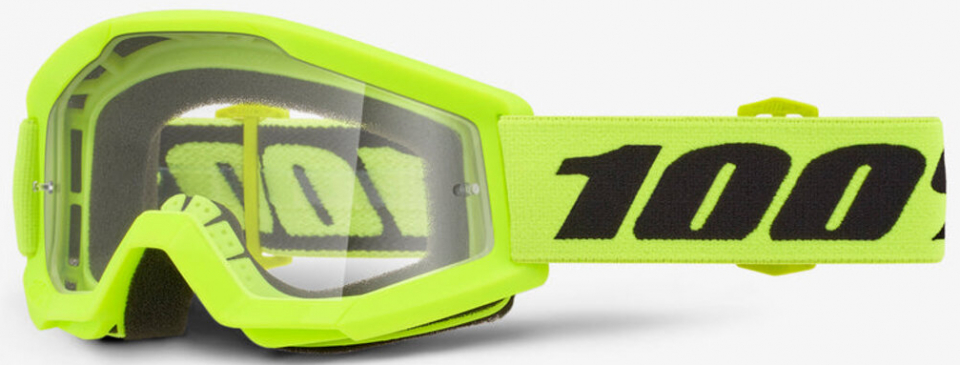 Маска 100% Strata Mini Yellow / Clear (50033-00006) - купить в Москве