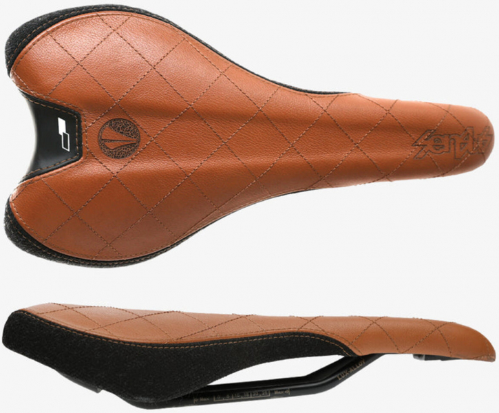 Седло SDG Radar Alloy Brown Leather (01512DS) - купить в Москве