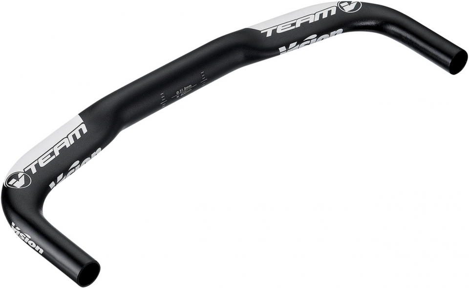 

Vision HB team base bar alloy UCI flat (2017), Black/white