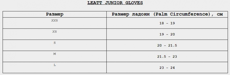    Leatt MTB 1.0 GripR Junior Glove Stealth 