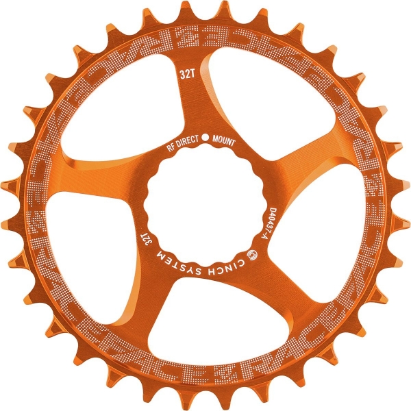 Звезды Race Face Cinch Direct Mount 32T Orange - купить в Москве