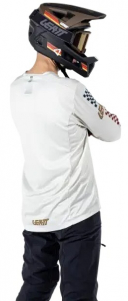 Велоджерси Leatt MTB Enduro 4.0 Jersey, Cream  - купить в Москве