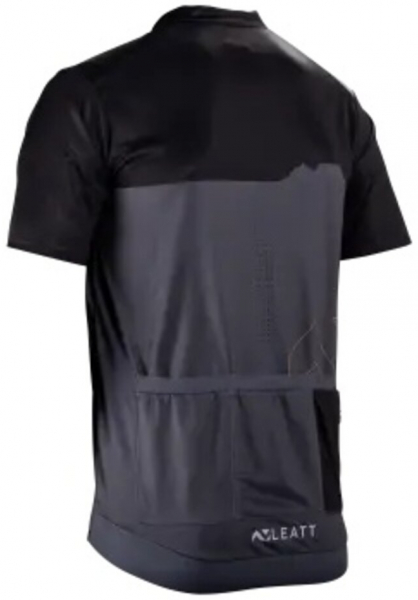 Велоджерси Leatt MTB Trail 3.0 Jersey, Black  - купить в Москве