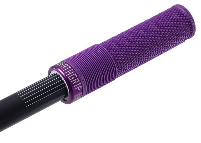 Руль и комплектующие DMR Brendog Deathgrip Lock On purple - купить в Москве