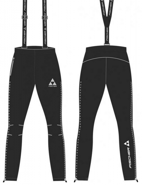 Спортивные штаны Fischer Softshell Light W Black - купить в Москве