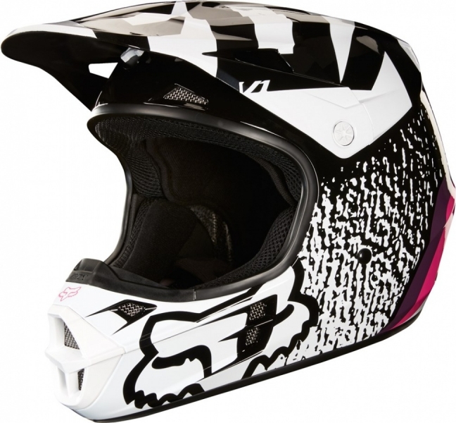 

Fox V1 Halyn Helmet (0), Black/pink