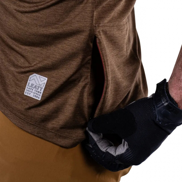 Велоджерси Leatt MTB Trail 1.0 Jersey, Loam  - купить в Москве