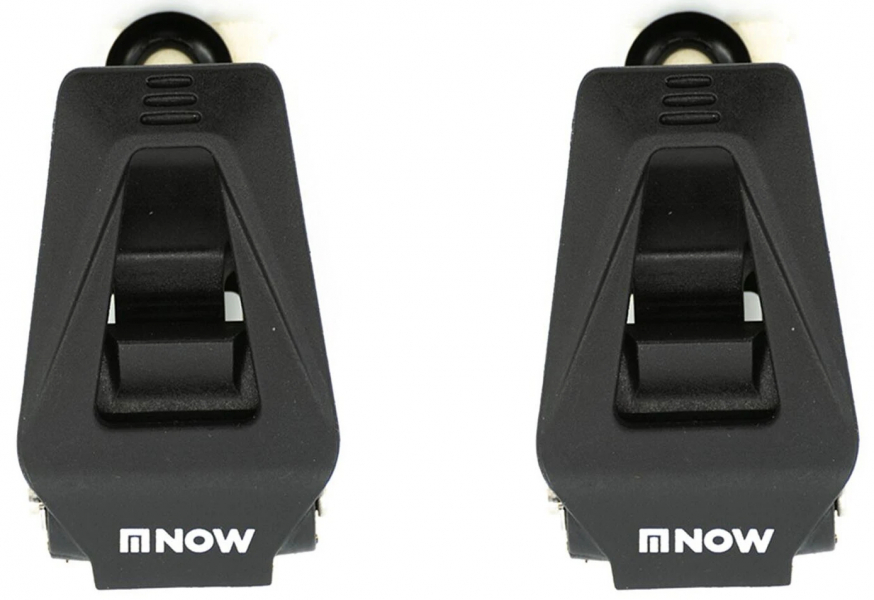 Запчасти для сноубордических креплений NOW Нижние бакли Gf Toe Buckle Set Black 10 шт. - купить в Москве